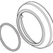Delta Tetra RP103280CZPR Escutcheon & Gasket