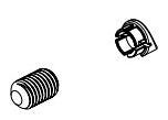 Delta RP103287CZ Set Screw & Button