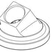 Delta Tetra RP103289SSPR Hand Shower Base & Set Screw