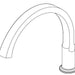 Delta Tetra RP103290PCPR Spout Assembly