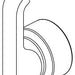 Delta Tetra RP103298BL Handle, Set Screw & Button