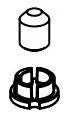 Delta Tetra RP103299PC Set Screw & Cover