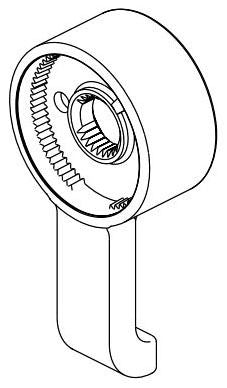 Delta Tetra RP103301PCPR Volume Handle