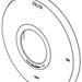 Delta Tetra RP103302PCPR Escutcheon & Gasket