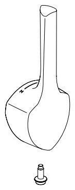 Delta Bacuri RP103381BL Handle with Set Screw