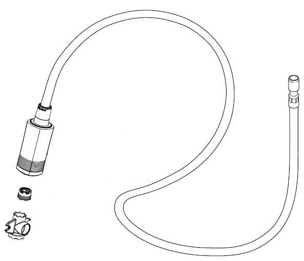 Brizo Kintsu RP103406BL Hose & Sprayer Assembly