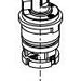 Delta Lampard RP103426 Bonnet & Cartridge Assembly
