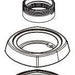 Delta Sandover RP103445SP Two Metal Lever Handle Kit