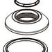Delta Foundations RP103448SS Glide Ring, Handle Base & Base Plate