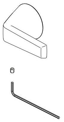 Delta Sparrow RP103555SP Metal Lever Handle Kit - 14 Series