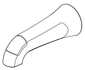 Delta Sparrow RP103556PC Tub Spout - Diverter