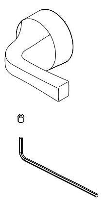 Delta Knoxville RP103559CZ Metal Lever Handle Kit - 14 Series