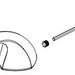 Delta Eldren RP103566CZ Single Metal Lever Handle Kit