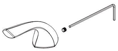 Delta Eldren RP103566SP Single Metal Lever Handle Kit