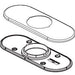 Delta Eldren RP103568CZ Escutcheon and Base Plate