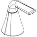 Delta Eldren RP103569PC Two Metal Lever Handle Kit