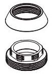 Delta Knoxville RP103573SS Single Lever Faucet Cap & Nut
