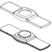 Delta Knoxville RP103574BL Escutcheon and Base Plate