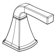 Delta Knoxville RP103575SS Two Metal Lever Handle Kit