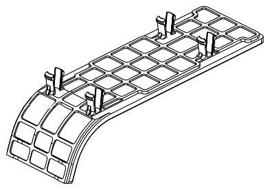 Delta Velum RP103583BL 1H Cover Plate Curved