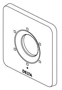 Delta Velum RP103590BL 6 Funct Diverter Escutcheon