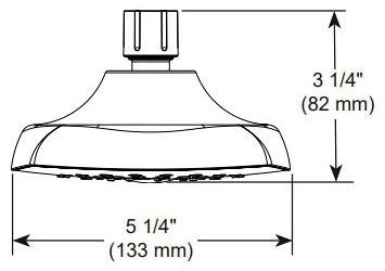 Delta Knoxville RP103612SS Single Function Showerhead