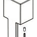 Delta Modern RP103704BL Metal Lever Handle Kit - 14 Series
