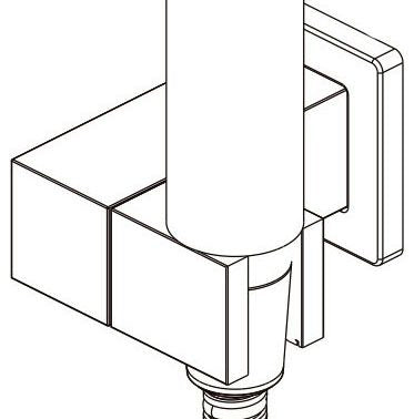 Delta Modern RP103707BL Hand Shower Mount