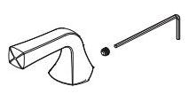 Delta Dallace RP103717PC Single Metal Lever Handle Kit