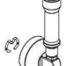 Delta Broderick RP103721BL Lever Handle & Clip