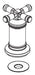 Delta Broderick RP103725BL Cross Handle Kit (2)