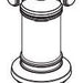 Delta Broderick RP103725PCPR Cross Handle Kit (2)