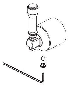 Delta Broderick RP103743PCPR Handle Assembly