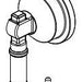 Delta Broderick RP103746CZPR Temp Handle, Set Screw & Cover