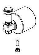 Delta Broderick RP103749CZPR Handle, Set Screw & Cover