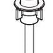 Peerless RP103756SS Side Spray Hose Assembly