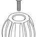 Peerless Core RP103801PC Handle - 2K Clear