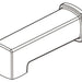 Peerless Ezra RP103834BN Tub Spout - Non-Diverter