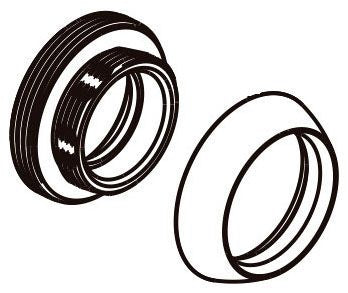 Peerless Ezra RP103891SS Bonnet Nut & Cap