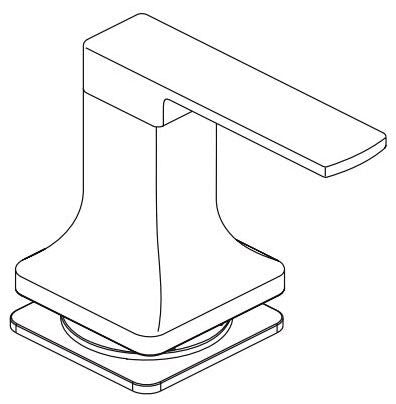 Delta Velum RP103947PC Handle Assembly and Gasket