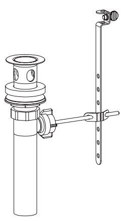 Brizo RP28653SL Complete Pop-Up Assembly