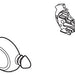 Delta Victorian RP34358RB Temperature Knob & Cover - 17 Series