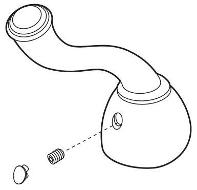 Delta Saxony Pullouts RP38645SS Metal Lever Handle Kit