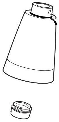 Brizo Venuto RP43257SS Pull-Down Wand Assembly - Bar/Prep