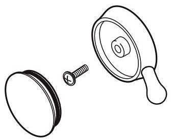Delta Innovations RP47198 Temperature Knob & Cover - T17T Series