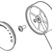 Brizo Vesi RP49096BN Single Metal Lever Handle Kit - Temperature