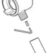 Brizo Vesi RP49097GL Handle Assembly