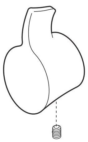 Brizo RSVP: Single Metal Lever Handle Kit with Set Screw - Diverter