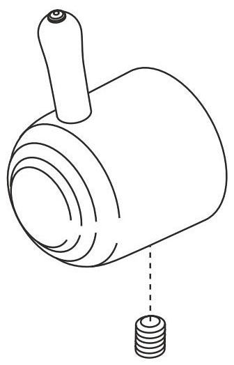 Delta Innovations RP49264RB Metal Lever Handle Kit - Diverter