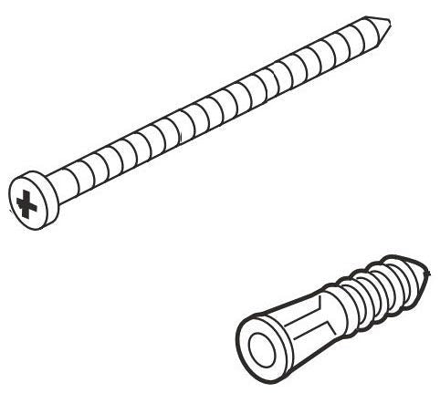 Brizo RSVP RP49649 Screws and Anchors (2)